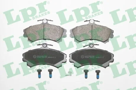 Тормозные колодки дисковые LPR 05P1221