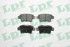 Колодки гальмівні дискові задні FIAT Punto 05-18 LPR 05P1224 (фото 1)