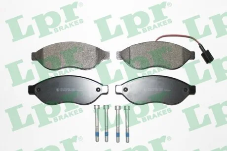 Тормозные колодки дисковые LPR 05P1287