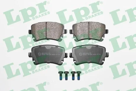 Колодки тормозные дисковые задние LPR 05P1398