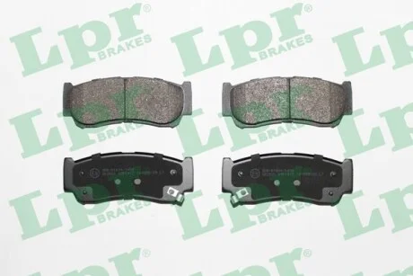 Тормозные колодки дисковые LPR 05P1417