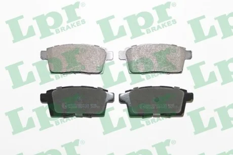 Гальмівні колодки дискові LPR 05P1572