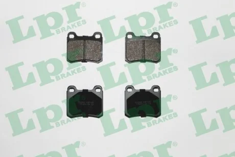 Тормозные колодки дисковые LPR 05P158