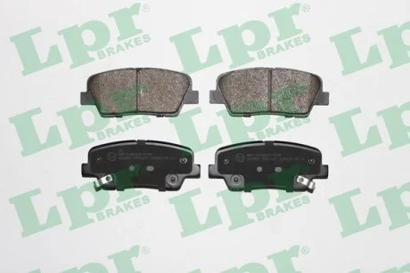 Гальмівні колодки дискові LPR 05P1625