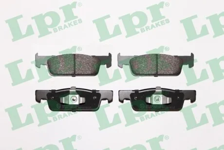 Гальмівні колодки дискові LPR 05P1702