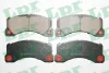 Колодки тормозные дисковые передние Porsche Cayenne (10-), Macan (15-)/ VW Touar LPR 05P1738 (фото 1)