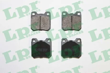 Тормозные колодки дисковые LPR 05P206