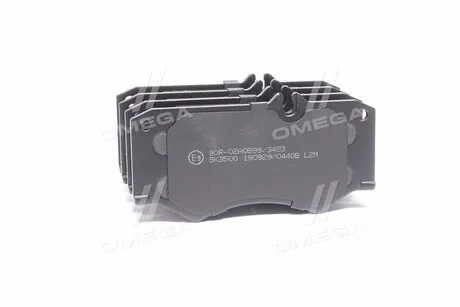 Гальмівні колодки дискові LPR 05P408