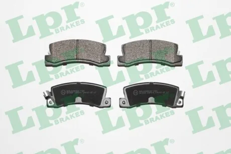Гальмівні колодки дискові LPR 05P514