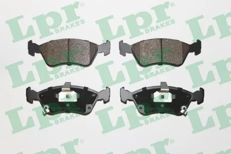 Гальмівні колодки дискові LPR 05P709