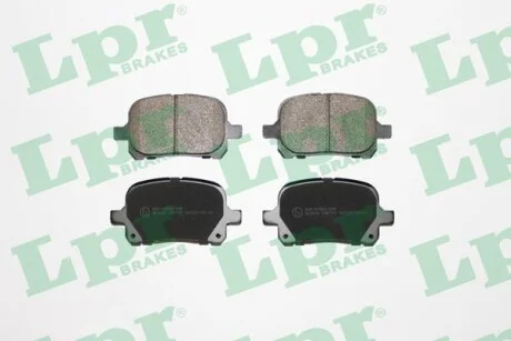 Гальмівні колодки дискові LPR 05P712
