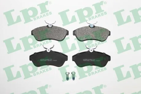 Тормозные колодки дисковые LPR 05P806