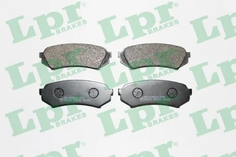Тормозные колодки дисковые LPR 05P835
