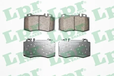 Гальмівні колодки дискові LPR 05P849
