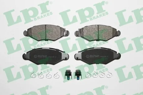 Тормозные колодки дисковые LPR 05P903