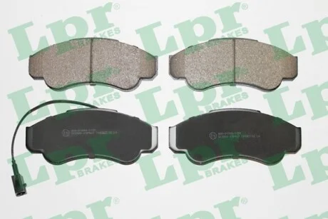 Гальмівні колодки дискові LPR 05P967