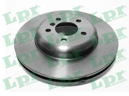 Диск тормозной передний (кратно 2) BMW 5 (F10) (D=348mm) LPR B2070V (фото 1)
