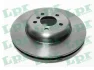 Диск тормозной передний (кратно 2) BMW 5 (F10) (D=348mm) LPR B2070V (фото 1)