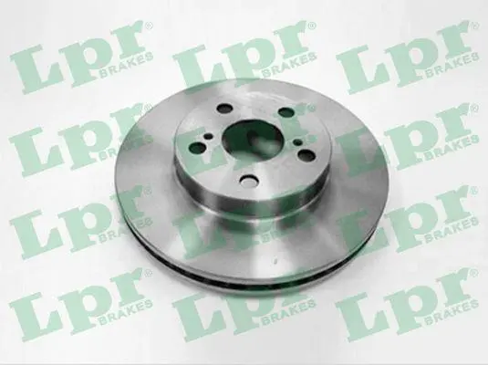 Диск тормозной передний (кратно 2) Lexus CT (11-)/ Toyota Prius (08-) (D=255mm) LPR T2062V (фото 1)