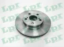 Диск тормозной передний (кратно 2) Lexus CT (11-)/ Toyota Prius (08-) (D=255mm) LPR T2062V (фото 1)