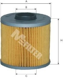 Фільтр оливний (фільтр-патрон) M-FILTER TE602