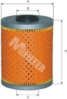 Фільтр оливний (фільтр-патрон) M-FILTER TE603