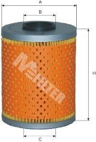 Фільтр оливний (фільтр-патрон) M-FILTER TE603