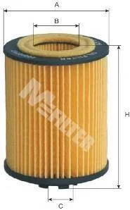 Фільтр оливний (фільтр-патрон) M-FILTER TE616