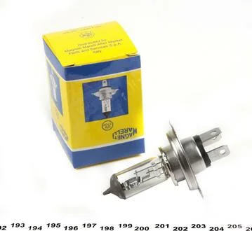 Автолампа H4 P43t 70 W 75 W прозора MAGNETI MARELLI 002156100000