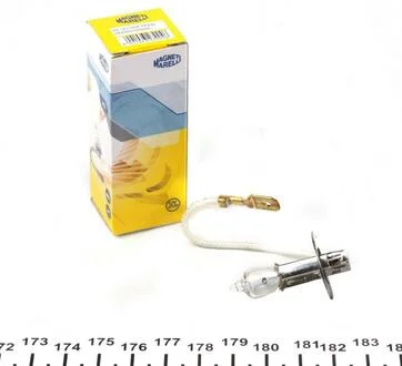 Автолампа H3 PK22s 55 W прозора MAGNETI MARELLI 002553100000