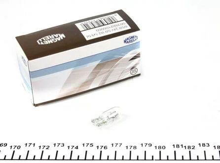 Автолампа W5W W2, 1x9, 5d 5 W прозора MAGNETI MARELLI 003922100000
