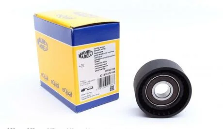 Натяжний ролик, поліклінового ременя CITROEN, FIAT, PEUGEOT (, кор.. MPQ0168 MAGNETI MARELLI 331316170168