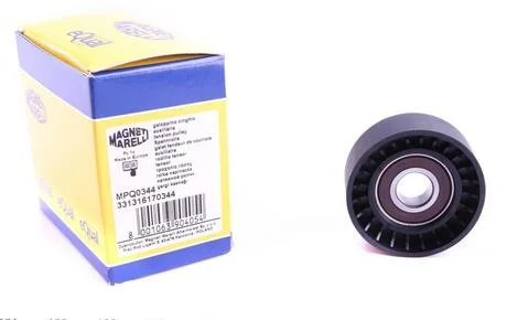 Натяжний ролик, поліклінового ременя AUDI, SEAT, SKODA, VW (, кор.. MPQ0344) MAGNETI MARELLI 331316170344