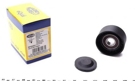 Натяжной ролик, поликлинового ремня FORD (, кор. MPQ0551) MAGNETI MARELLI 331316170551