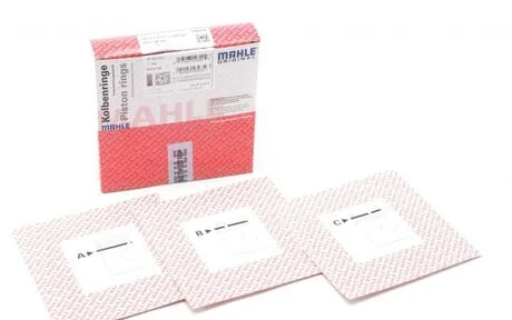 Кільця поршневі MB 88,50 OM611/612/613 2,2TD/2,7TD/3,2TD (Mahle) MAHLE / KNECHT 001 36 N2