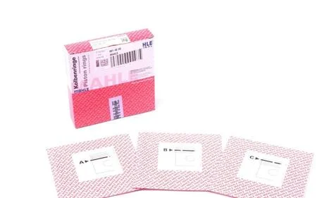 Комплект кілець на поршень MAHLE / KNECHT 00140V0