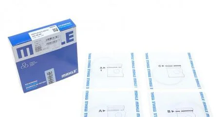 Комплект поршневих кілець MAHLE / KNECHT 00399N0