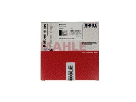 Кільця поршневі OPEL 86,50 2,0/2,2 C20NE/X20XEV (Mahle) MAHLE / KNECHT 011 58 N1
