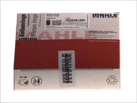 Кільця поршневі OPEL 79,00 X16XE (Mahle) MAHLE / KNECHT 011 69 N0