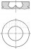 Поршень з кільцями FORD 90.4 TRANSIT 2.4 TDCI 2004- (MAHLE) MAHLE / KNECHT 013 PI 00107 002 (фото 1)