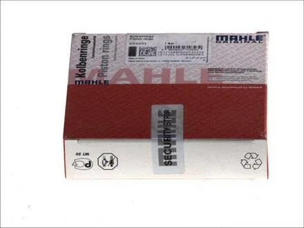 Кільця поршневі FORD 83,01 CGBA/CGBB 1,8 16V 2000- (Mahle) MAHLE / KNECHT 015 68 N0