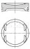 Поршень MAHLE / KNECHT 0157600 (фото 1)