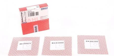 Кольца поршневые FORD 82,5 mm 1,8 TDCI 1,75 x 2,0 x 2,0 (Mahle) MAHLE / KNECHT 016 02 N0