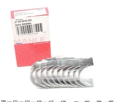 Вкладиші корінні (комплект) MAHLE / KNECHT 021HS20154025