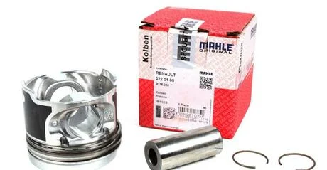 Поршень двигуна RENAULT 76,00 K9K 1,5TD d26 (Mahle) MAHLE / KNECHT 022 01 00