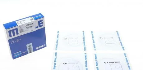 Кільця поршневі VAG 76,51 1,2x1,2x2 (Mahle) MAHLE / KNECHT 028 01 N0