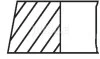 Комплект поршневих кілець SEAT/VW "1,4TSI "05>> M02808N2 MAHLE / KNECHT 02808N2 (фото 2)