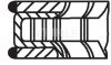 Комплект поршневих кілець SEAT/VW "1,4TSI "05>> M02808N2 MAHLE / KNECHT 02808N2 (фото 3)