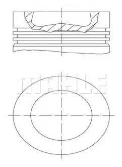 Поршень MAHLE / KNECHT 028 PI 00100 000