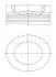 Поршень MAHLE / KNECHT 028 PI 00100 001 (фото 1)